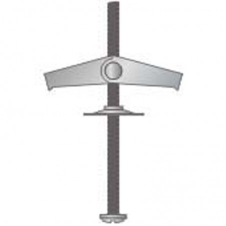 ANCORA SCATTO ACC.ZINCATO. D.4X80*