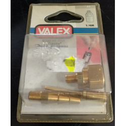 Attacco 1/4m Con Portagomma 2pz