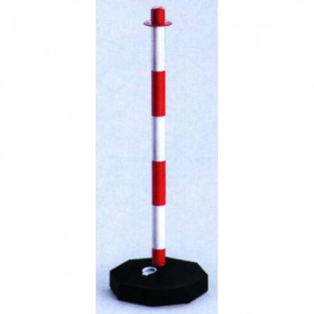 BASE C/COLONNA H 90CM ROSS/BIANC