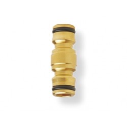 CONNETTORE OTTONE 2 INNESTI BL G.F.UNIV