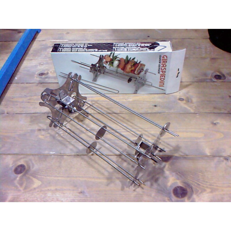 GIRASPIEDINI INOX DA 30CM