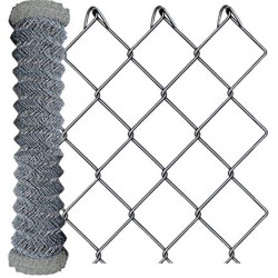 Griglia Zincato 50x50 Filo Mm. 1,90 H 125 Cm