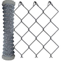 Griglia Zincato 50x50 Filo Mm. 1,90 H 150 Cm