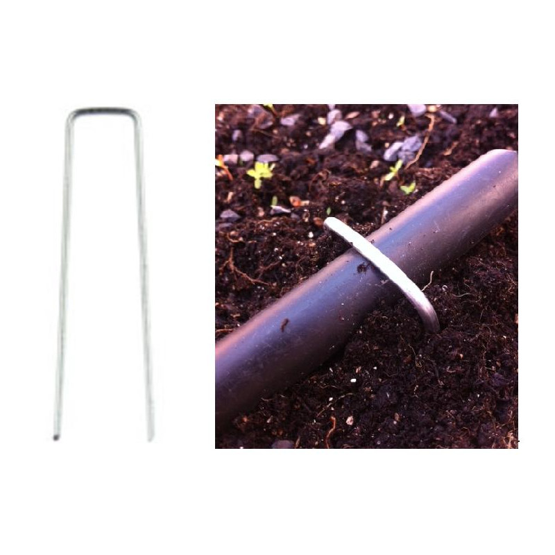 PICCHETTO ZINCATO H 13CM CON PUNTE