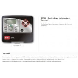 PROGRAMMATORE ELETTRONICO 6 STAZ PER INTERNI