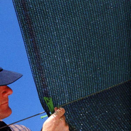 RETE OMBR GREENSCREEN/VERDE RAFFIA SC.H2X100