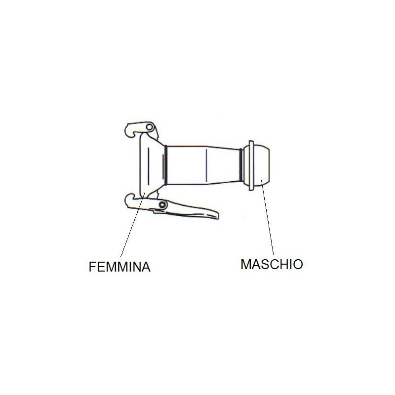 RIDUZIONE ZINCATA F100 X M80