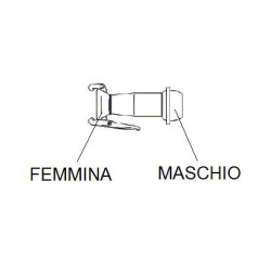 RIDUZIONE ZINCATA M100 X F80 (MAGGIORAZIONE)