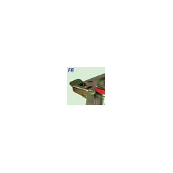 RUOTA NYLON BOCC.GIR.PIASTR. O80    FRENO