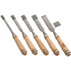 SCALPELLI PER LEGNO SERIE 5 PEZZI