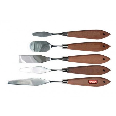 SPATOLE DA SCULTORE SET 5 PEZZI