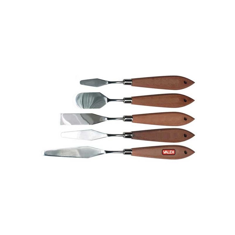 SPATOLE DA SCULTORE SET 5 PEZZI