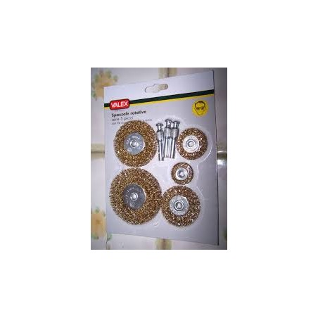 SPAZZOLE ROTATIVE SERIE 5 PEZZI
