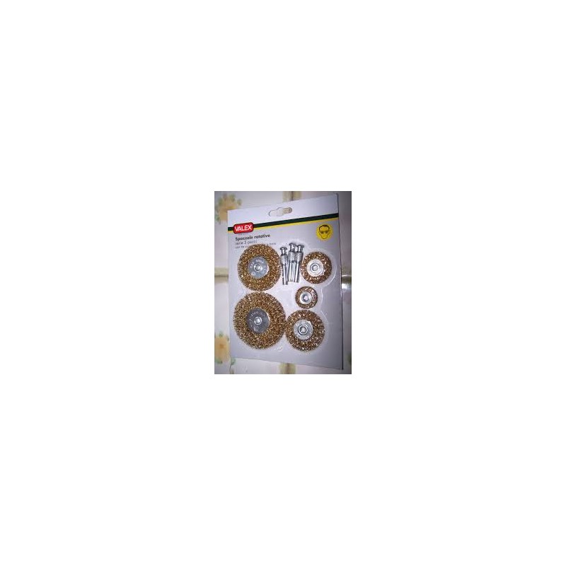 SPAZZOLE ROTATIVE SERIE 5 PEZZI