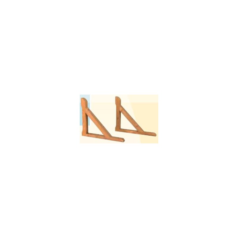SUPPORTI LEGNO PER TRALICCI    SET 2PZ