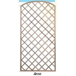 TRALICCIO A PANNELLO LEGNO ARCO     M1,80X0,90 N