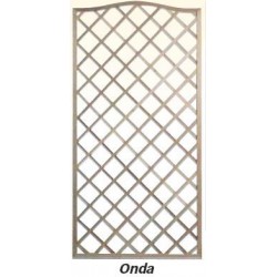TRALICCIO A PANNELLO LEGNO ONDA     M1,80X0,90 N