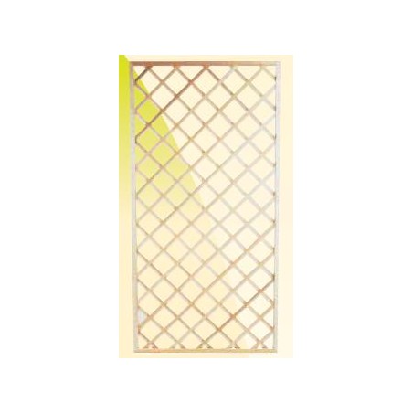 TRALICCIO FISSO LEGNO C/CORN NATURAL    M1,80X0,90