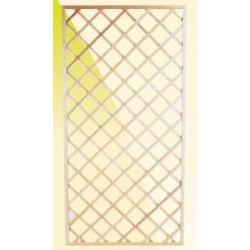 TRALICCIO FISSO LEGNO C/CORN NATURAL    M1,80X0,90