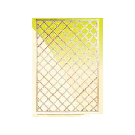 TRALICCIO FISSO LEGNO C/CORN NATURAL    M1,80X1,20
