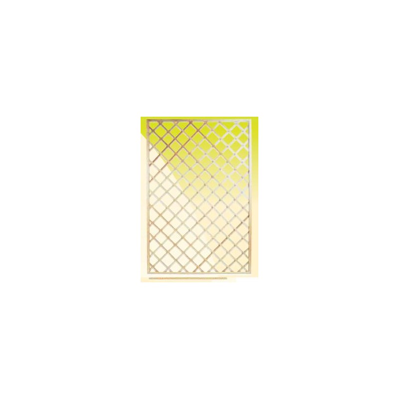 TRALICCIO FISSO LEGNO C/CORN NATURAL    M1,80X1,20