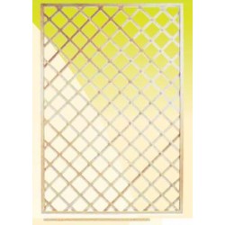 TRALICCIO FISSO LEGNO C/CORN NATURAL    M1,80X1,20