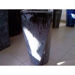 VASO LIGUSTRO TITANIO    28X28X66H