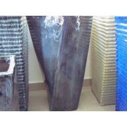 VASO LIGUSTRO TITANIO    44X44X97H