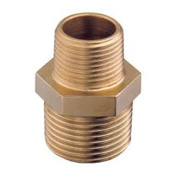 NIPPLO RIDOTTO OTTONE_GIALLO    3/4X1/2*