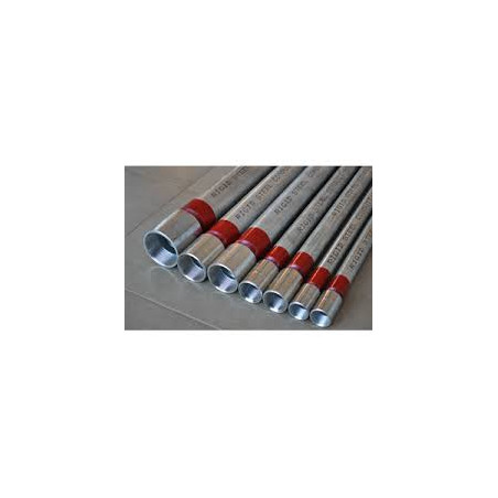 TUBO ZINCATO Ø2 S195T SALDATO ERW EN10255-L