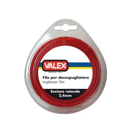 FILO DECESPUGLIATORE TONDO 2,4MMX10MT