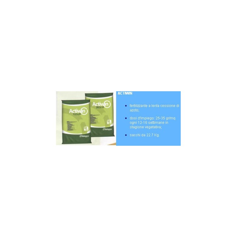 CONCIME ACTWIN STARTER 9.16.14 KG 22,7 (SEMINA/P