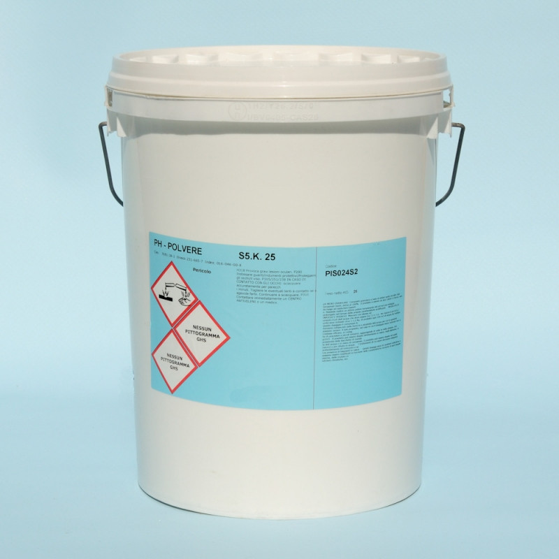 PH MENO GRANULARE SECCHIO 5KG PISCINA TRATTAMENTO