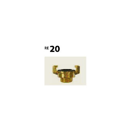 RACCORDO MASCHIO OTTONE BAIONETTA D. 3/4