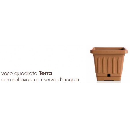VASO QUADRATO TERRA 50X50X43H -57LT