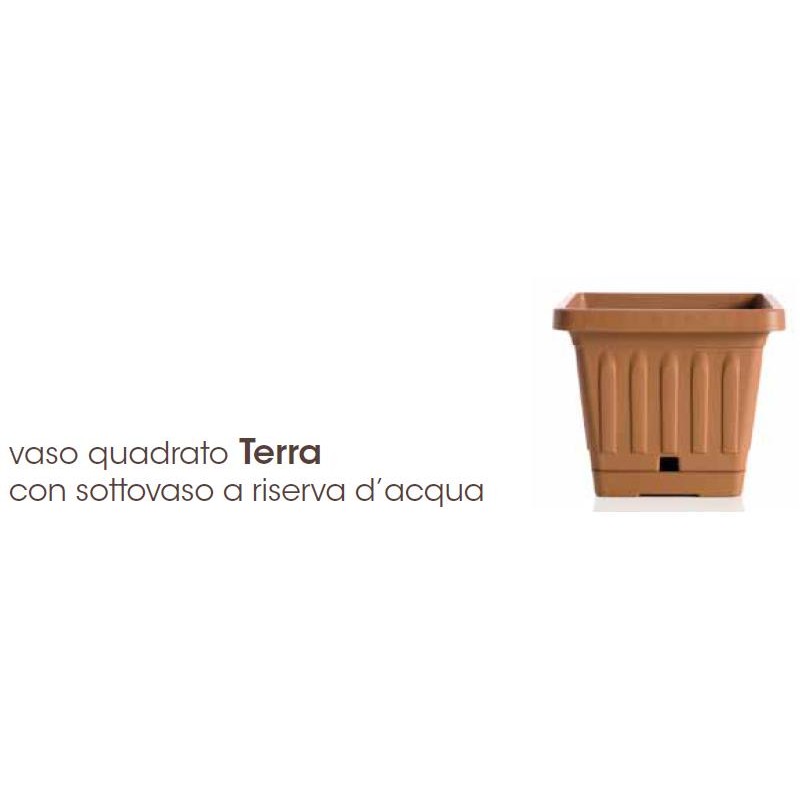 VASO QUADRATO TERRA 50X50X43H -57LT