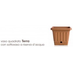 VASO QUADRATO TERRA 50X50X43H -57LT