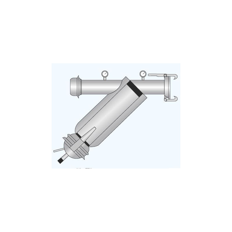 FILTRO ZINCATO SFERICO MOD. A     60 - 5 LT/S