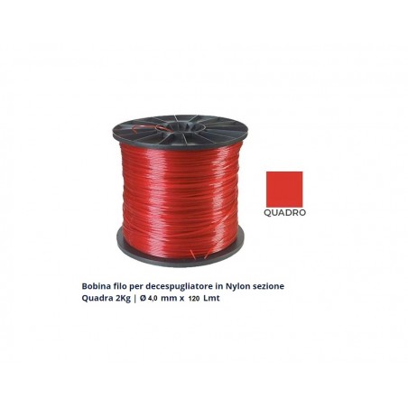 BOB.FILO D.3 QUADRO ROSSO 2KG -215MT