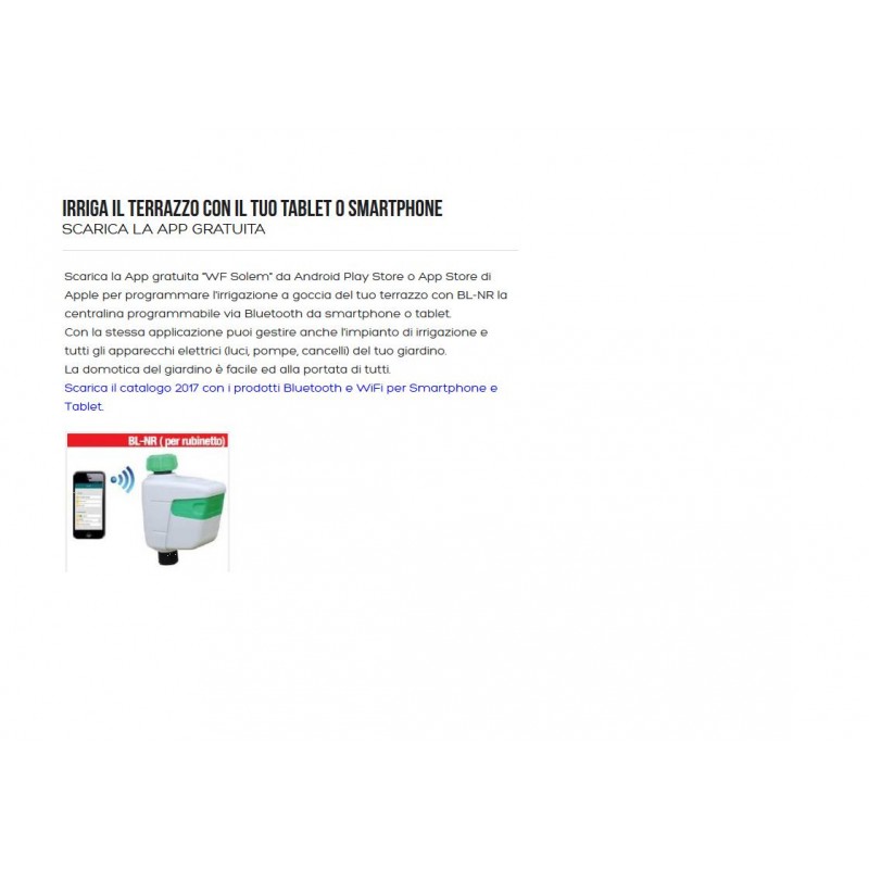 PROGRAMMATORE DA RUBINETTO SOLEM BLUETOOTH