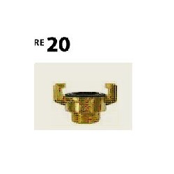 RACCORDO MASCHIO OTTONE BAIONETTA D. 1/2
