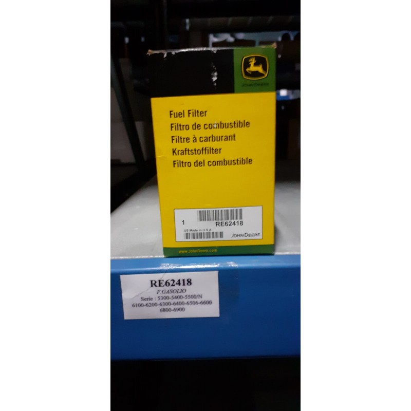 FILTRO COMBUSTIBILE RE62418 JOHNDEERE