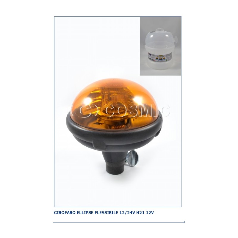 GIROFARO ELLIPSE FLESSIBILE 12/24V H21 12V