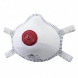 FACCIALE FILTRANTE FFP3 C/VALVOLA (CONF 5 PZ)