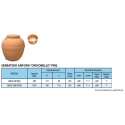 Serbatoio "orcio" 1.000 Litri