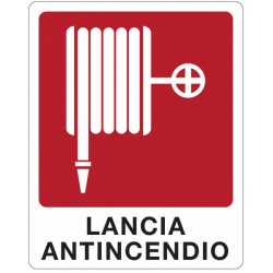 Cart. Indic."lancia Antincendio" 25x31 Cm