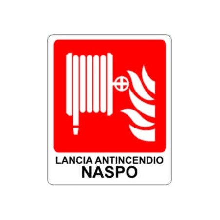 CART. INDIC.NASPO ANTINCENDIO 25X31 CM