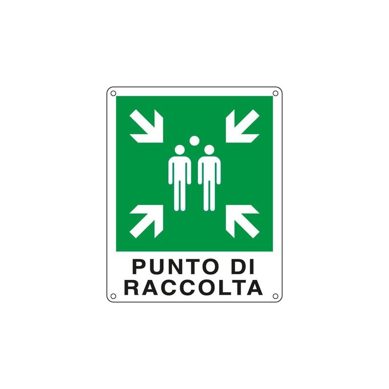 CART. INDIC.PUNTO DI RACCOLTA 25X31CM