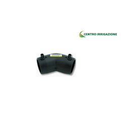 GOMITO 45° ELETTRICO ELETTROFUSIONE SALDATURA