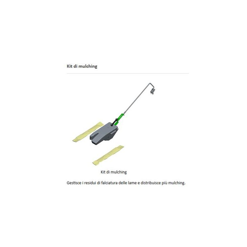 KIT LAME MULCHING PER X350R